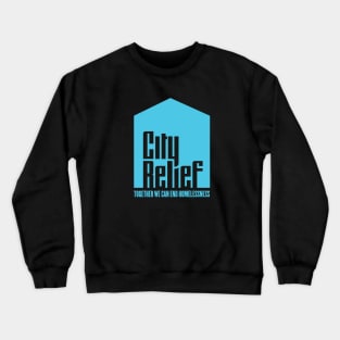 Logo and Tagline Crewneck Sweatshirt